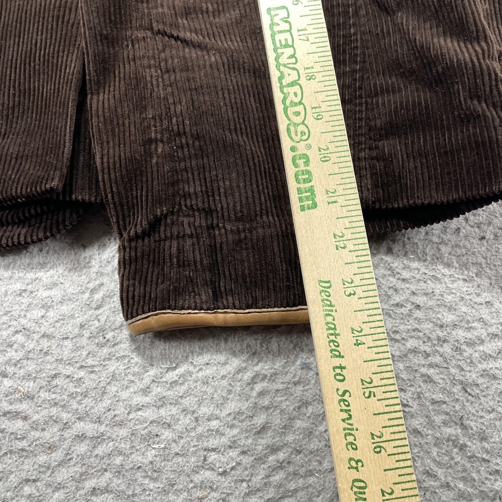 Ralph Lauren Brown Corduroy Equestrian Size 2 Jacket Elbow Patch Blue Label VTG - Picture 9 of 11